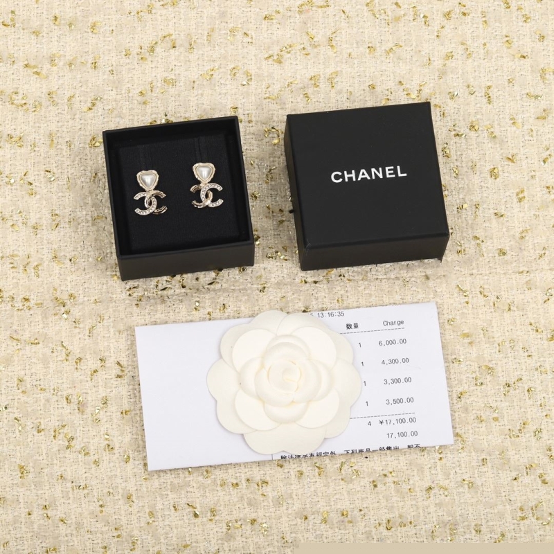 Ch*el earrings